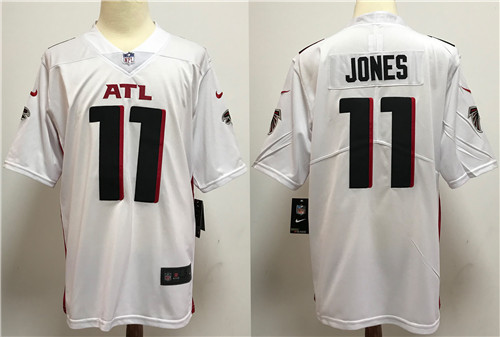 Nike Falcons 11 Julio Jones white New Vapor Untouchable Limited Jersey