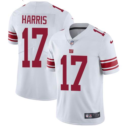 Nike Giants #17 Dwayne Harris White Vapor Untouchable Limited Jersey