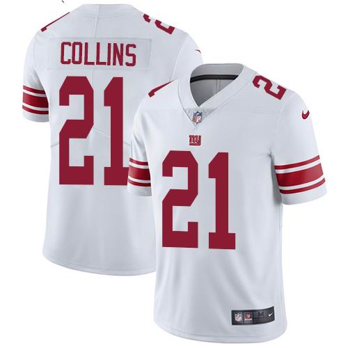 Nike Giants #21 Landon Collins White Vapor Untouchable Limited Jersey