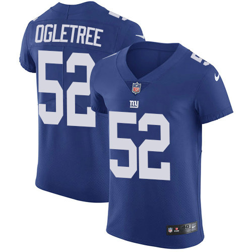 Nike Giants #52 Alec Ogletree Royal Blue Team Color Men's Stitched NFL Vapor Untouchable Elite Jersey