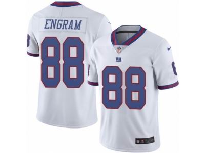 Nike Giants #88 Evan Engram White Limited Rush Jersey