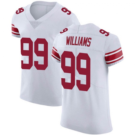 Nike Giants #99 Leonard Williams White Men's Stitched NFL New Elite Jersey