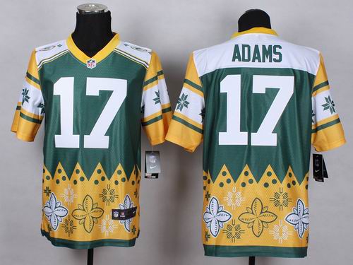 Nike Green Bay Packers #17 Davante Adams Noble Fashion elite jerseys