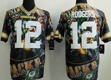 Nike Green Bay Packers 12 Aaron Rodgers Fanatical Version NFL Jerseys