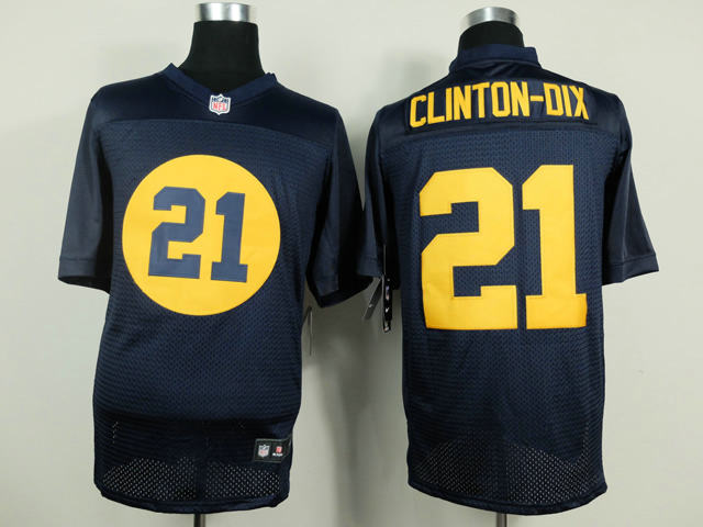Nike Green Bay Packers 21 Ha Ha Clinton-Dix navy blue elite NFL jerseys