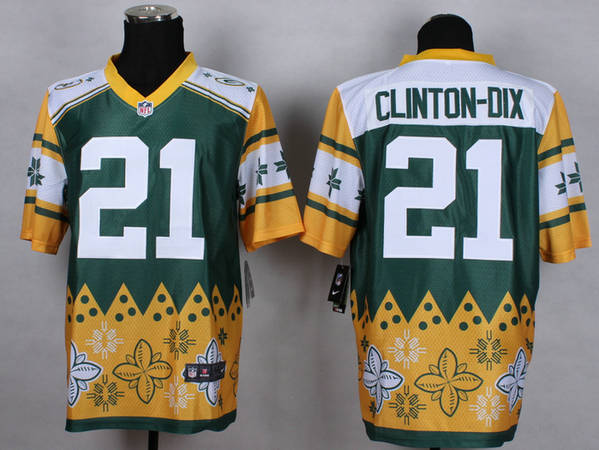 Nike Green Bay Packers 21 Ha Ha Clinton-DixNoble Fashion elite jerseys