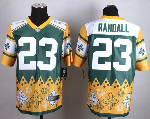 Nike Green Bay Packers 23 Damarious Randall Green NFL Elite Noble Fashion jersey