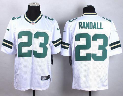 Nike Green Bay Packers 23 Damarious Randall White NFL Elite Jersey