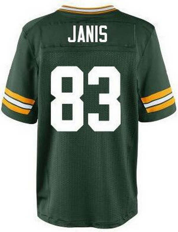 Nike Green Bay Packers 83 Jeff Janis Green Team Color NFL Elite Jersey