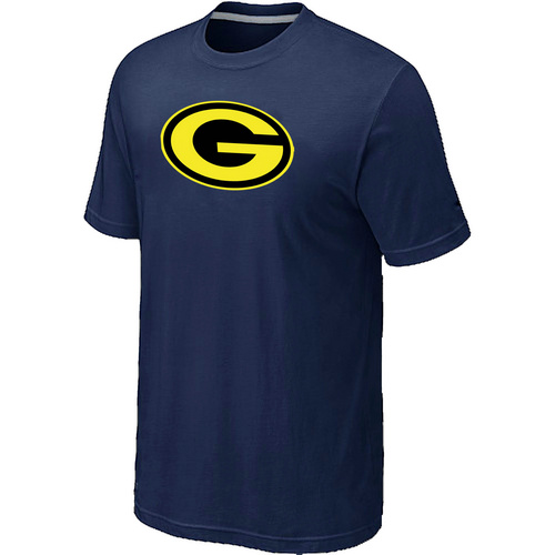 Nike Green Bay Packers Neon Logo Charcoal D.Blue T-shirt