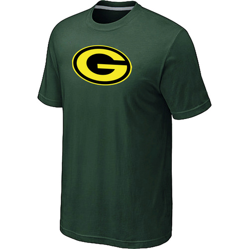 Nike Green Bay Packers Neon Logo Charcoal D.Green T-shirt
