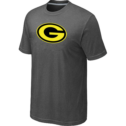 Nike Green Bay Packers Neon Logo Charcoal D.Grey T-shirt
