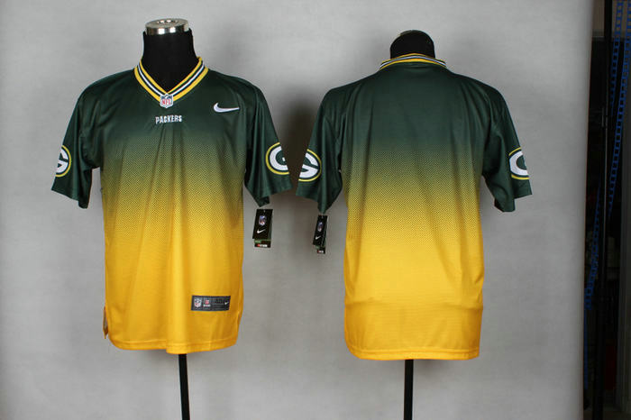 Nike Green Bay Packers jerseys blank Drift Fashion II Elite Jerseys