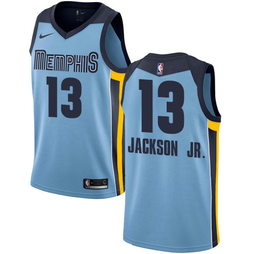 Nike Grizzlies #13 Jaren Jackson Jr. Light Blue NBA Swingman Statement Edition Jersey