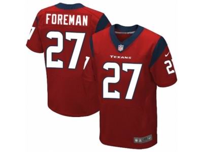 Nike Houston Texans #27 D'Onta Foreman Elite Red Jersey