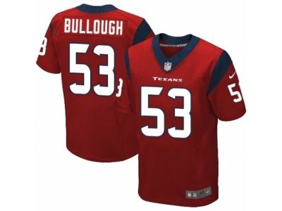 Nike Houston Texans #53 Max Bullough Elite Red Jersey