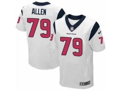 Nike Houston Texans #79 Jeff Allen Elite White NFL Jersey