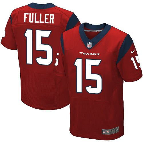 Nike Houston Texans 15 Will Fuller Red Alternate NFL Elite Jersey