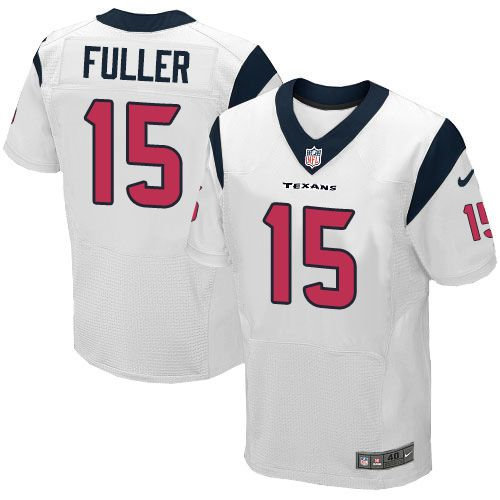Nike Houston Texans 15 Will Fuller White NFL Elite Jersey