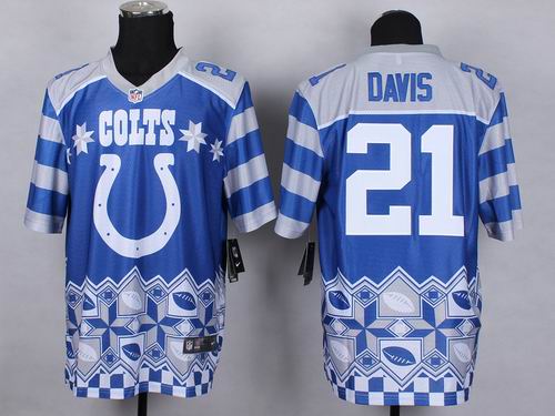 Nike Indianapolis Colts #21 Davis Noble Fashion elite jerseys