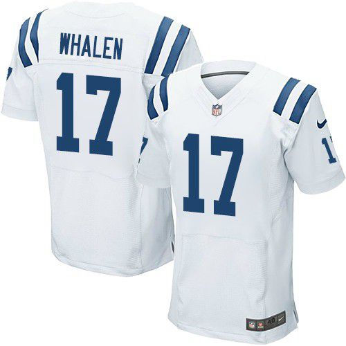 Nike Indianapolis Colts 17 Griff Whalen White NFL Elite Jersey