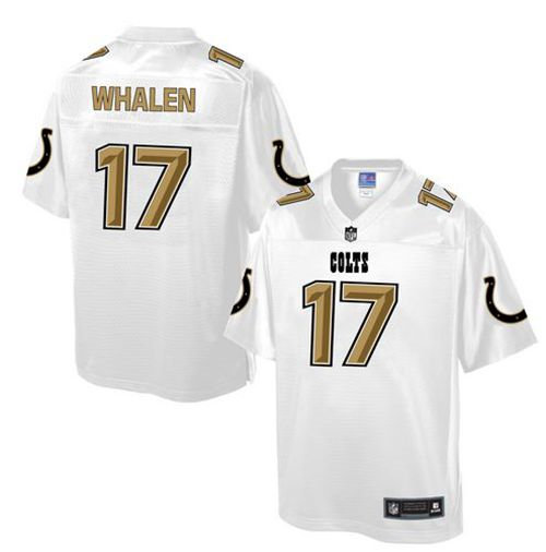 Nike Indianapolis Colts 17 Griff Whalen White NFL Pro Line Fashion Game Jersey