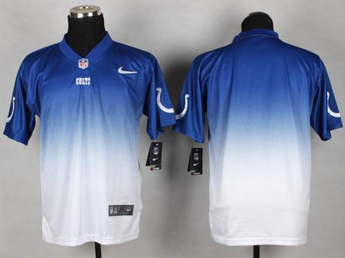 Nike Indianapolis Colts Blank Elite Fadeaway Fashion Jersey