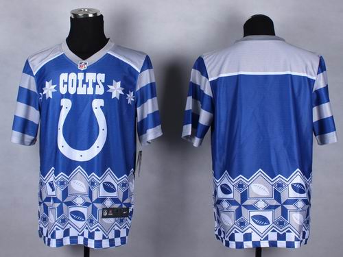 Nike Indianapolis Colts Blank Noble Fashion elite jerseys