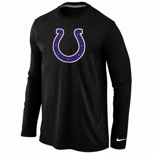 Nike Indianapolis Colts Logo Long Sleeve T-Shirt black1