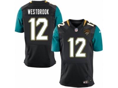 Nike Jacksonville Jaguars #12 Dede Westbrook Elite Black Jersey