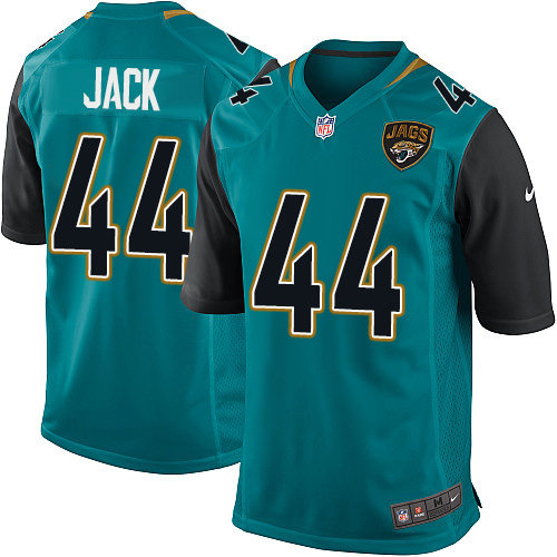 Nike Jacksonville Jaguars 44 Myles Jack Game Teal Green Team Color NFL Jersey