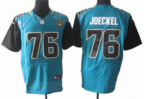 Nike Jacksonville Jaguars 76# Luke Joeckel green elite Jersey