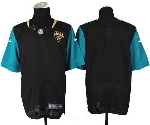 Nike Jacksonville Jaguars blank Black Elite Jersey