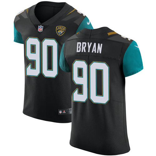 Nike Jaguars #90 Taven Bryan Black Alternate Men's Stitched NFL Vapor Untouchable Elite Jersey