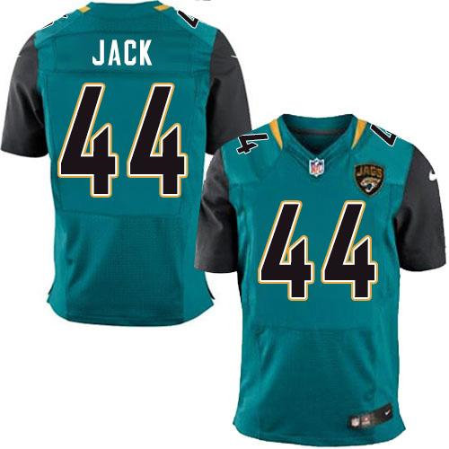 Nike Jaguars 44 Myles Jack Teal Green Team Color NFL Elite Jersey