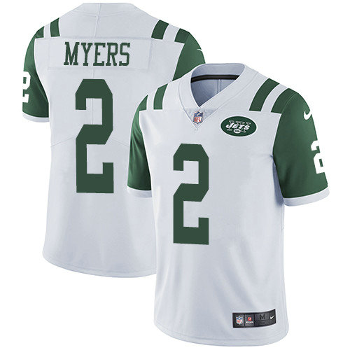 Nike Jets #2 Jason Myers White Youth Stitched NFL Vapor Untouchable Limited Jersey