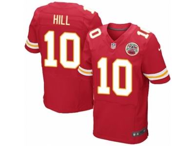 Nike Kansas City Chiefs #10 Tyreek Hill Elite Red Jersey