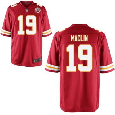Nike Kansas City Chiefs #19 Jeremy Maclin Red Game Jersey