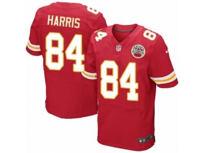 Nike Kansas City Chiefs #84 Demetrius Harris Elite Red Jersey