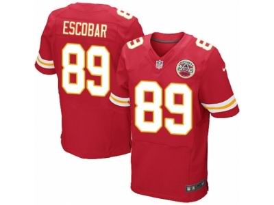 Nike Kansas City Chiefs #89 Gavin Escobar Elite Red Jersey