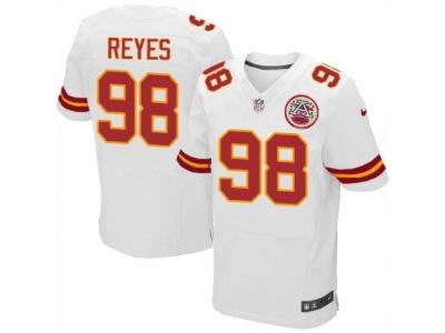 Nike Kansas City Chiefs #98 Kendall Reyes Elite White NFL Jersey