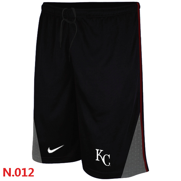 Nike Kansas City Royals Performance Training Shorts Black
