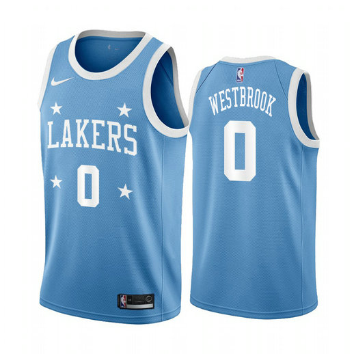Nike Lakers #0 Russell Westbrook Youth Blue Minneapolis All-Star Classic NBA Jersey