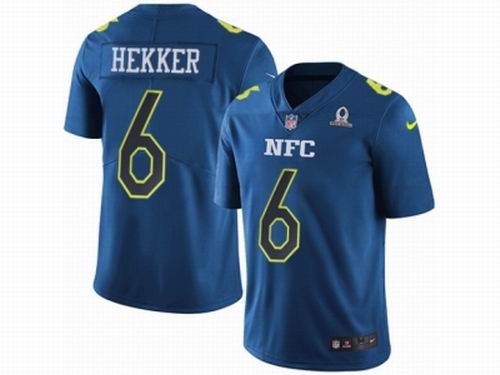 Nike Los Angeles Rams #6 Johnny Hekker Limited Blue 2017 Pro Bowl NFL Jersey