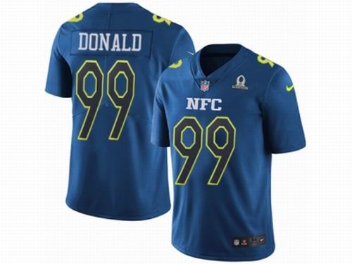 Nike Los Angeles Rams #99 Aaron Donald Limited Blue 2017 Pro Bowl NFL Jersey