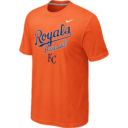 Nike MLB Kansas City 2014 Home Practice T-Shirt - Orange