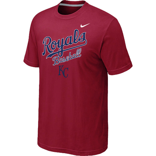 Nike MLB Kansas City 2014 Home Practice T-Shirt - Red