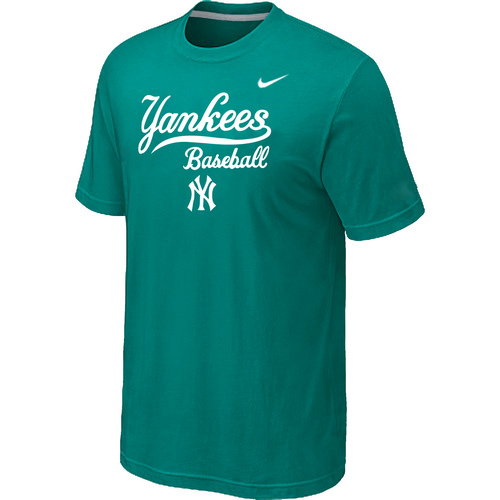 Nike MLB New York Yankees 2014 Home Practice T-Shirt - Green