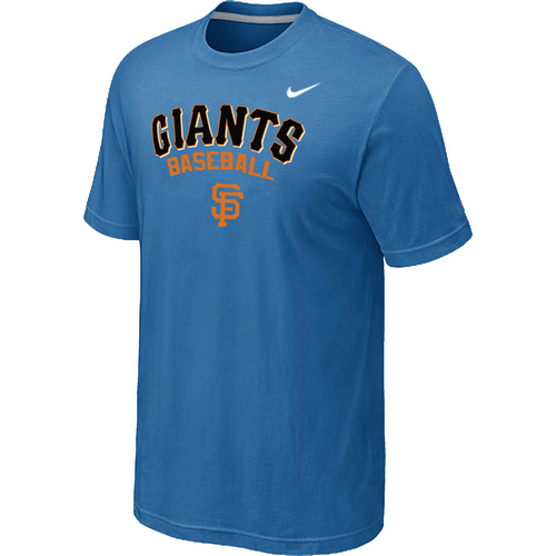 Nike MLB San Francisco Giants 2014 Home Practice T-Shirt - light Blue