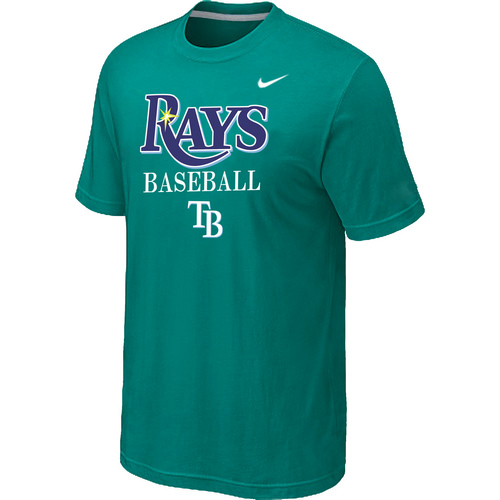 Nike MLB Tampa Bay Rays 2014 Home Practice T-Shirt - Green